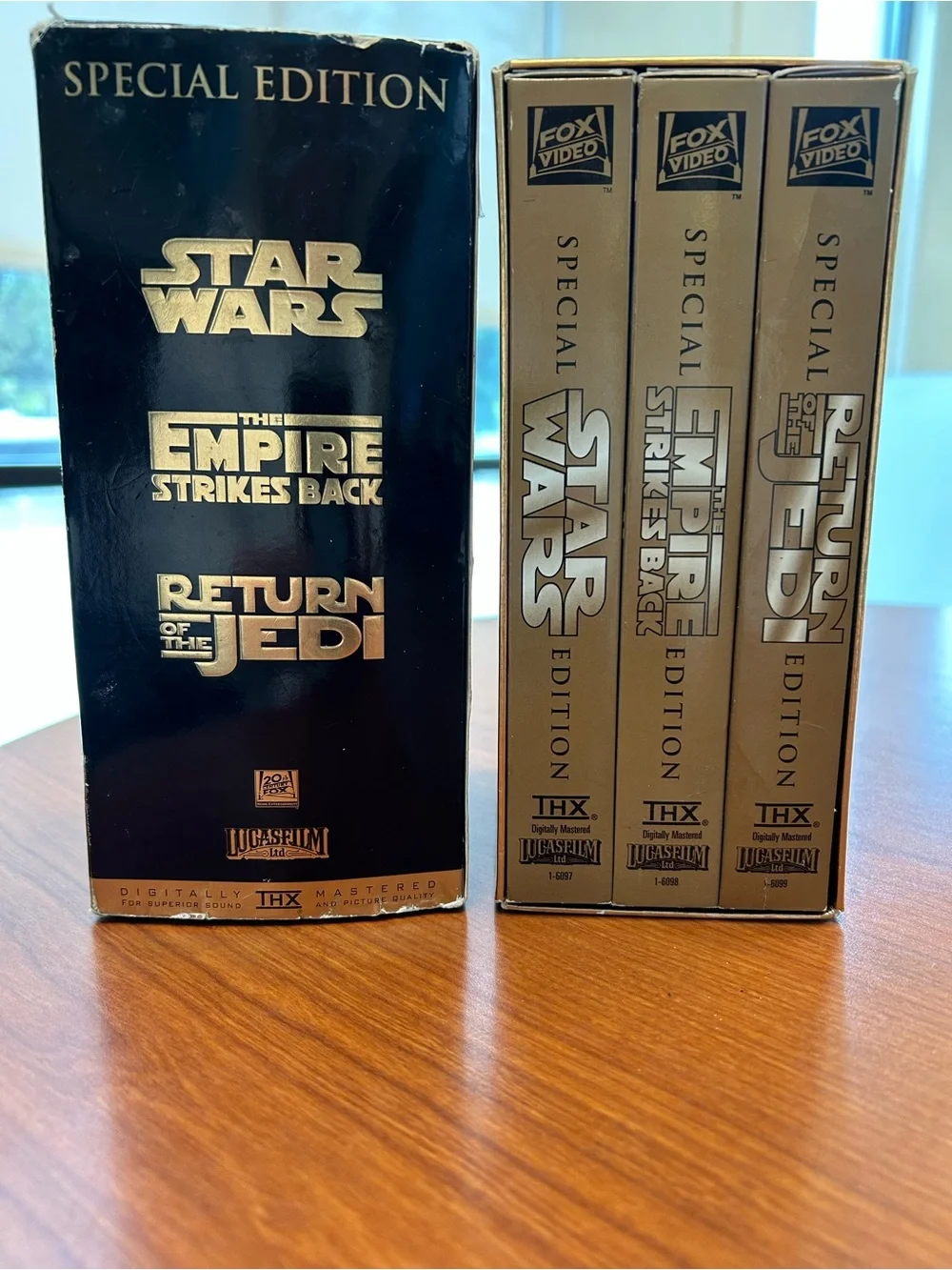 Star Wars Special Edition Trilogy VHS Box Set. Empire Strikes Back 1997
